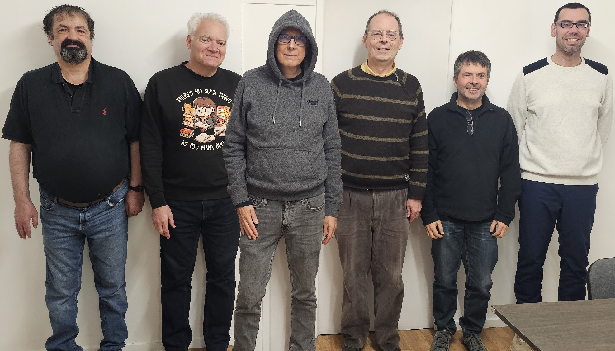 Tous les participants du tournoi, sauf Bintsa parti avant la photo ! 