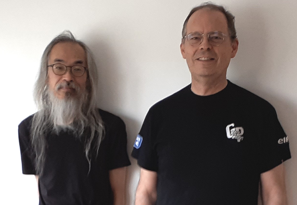 Takuji Kashiwabara et Marc Tastet