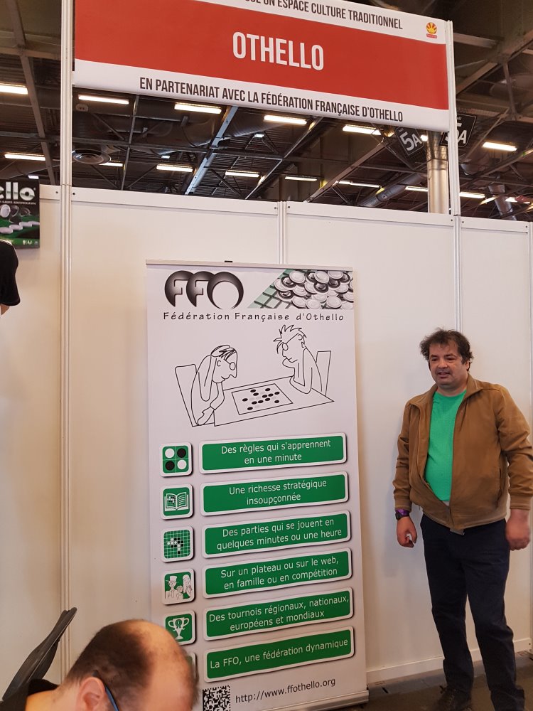 Michel à pied d'oeuvre