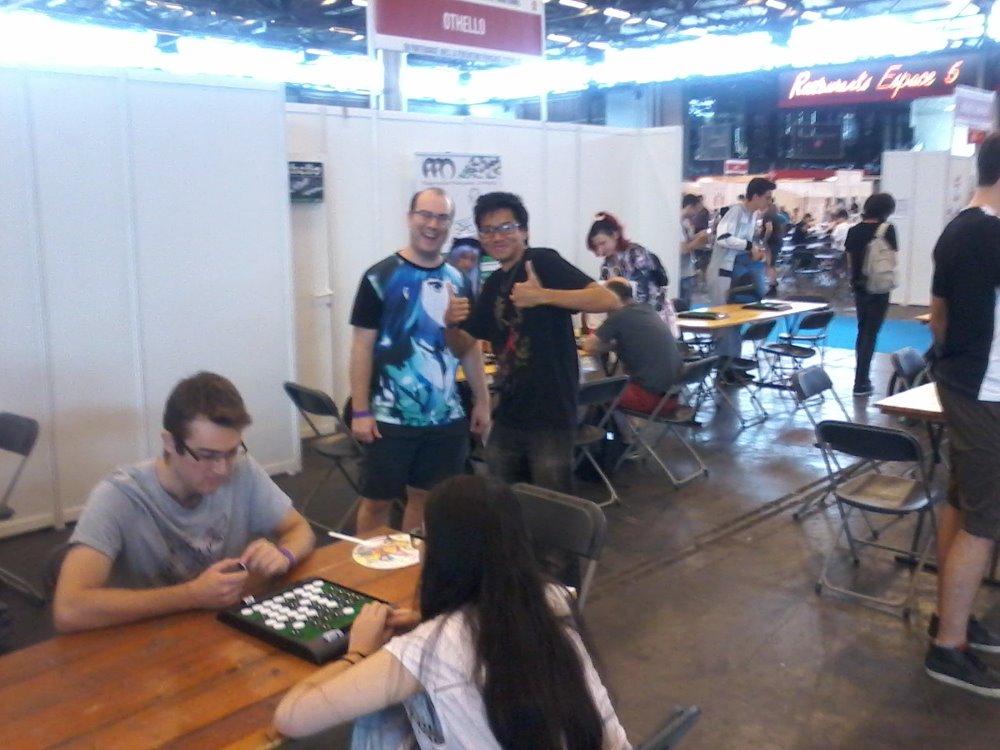 Le stand plein à craquer