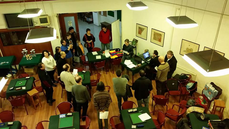 Une belle salle de tournoi